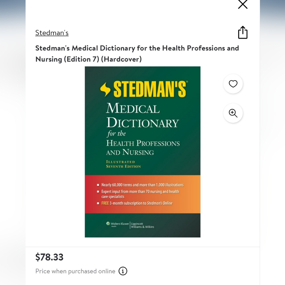 Stedman's Medical Dictionary